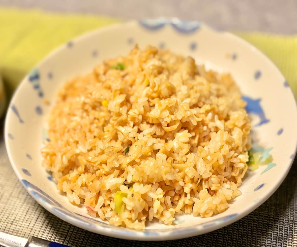 炊飯器で簡単!カップヌードルで作るシーフードピラフ