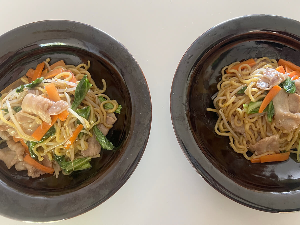 宝酒造さん「こってり甘口焼きそば」