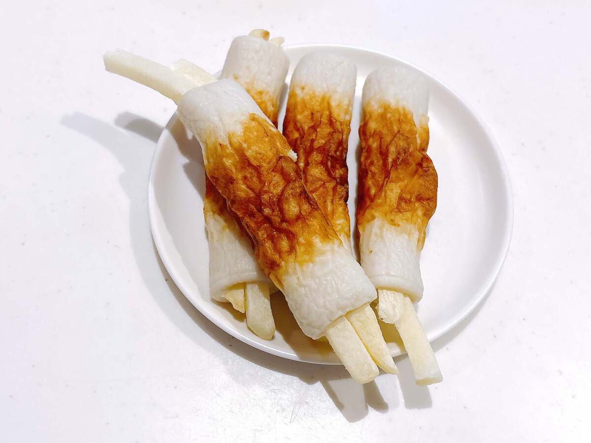 「ちくわポテトフライ」