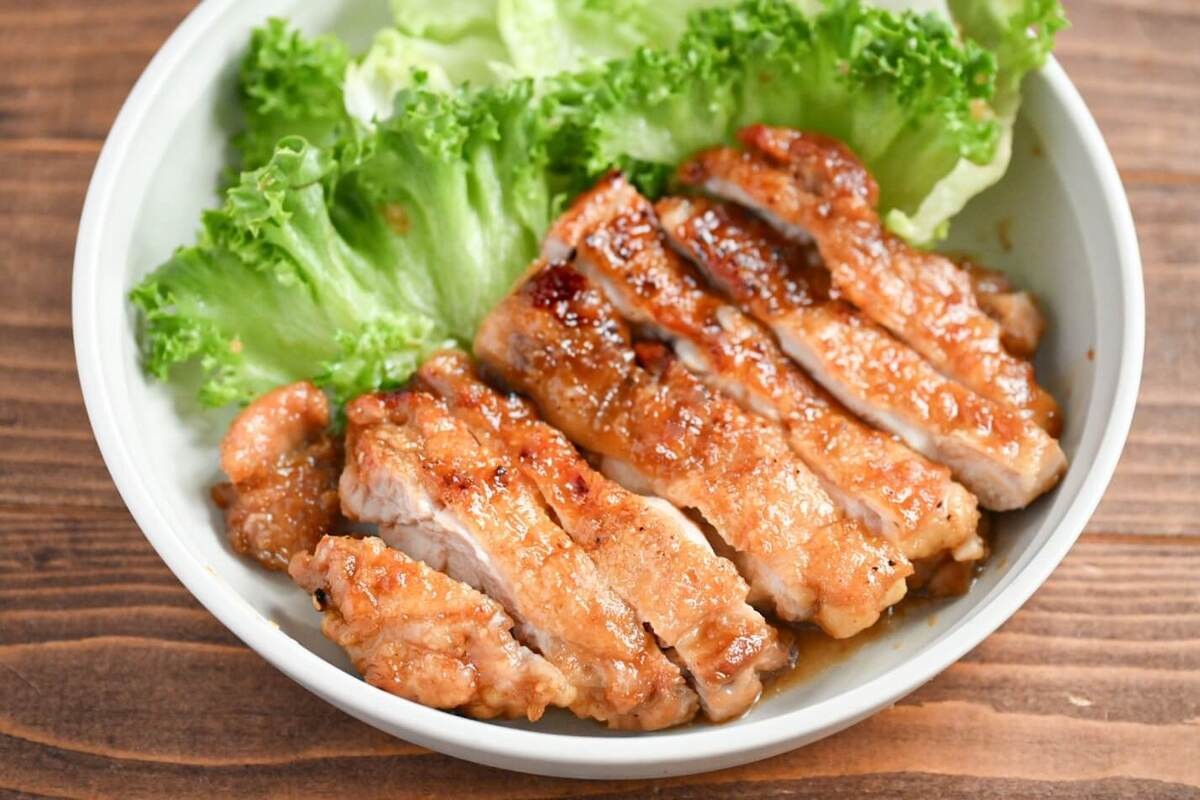 「皮がパリパリ！チキンの照り焼き」の作り方