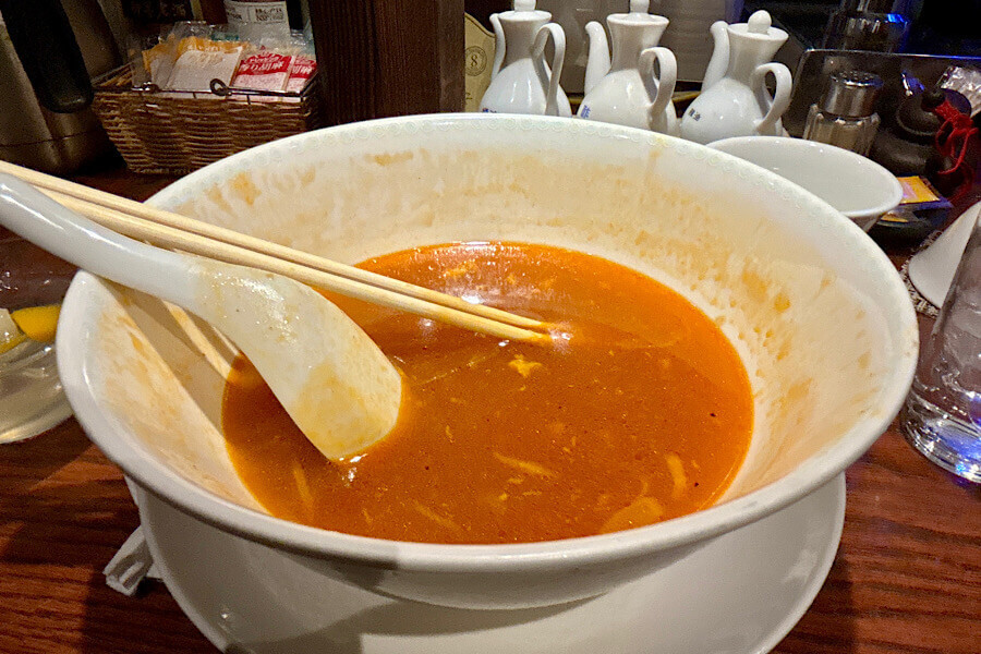 サンコウエンチャイナの「酸辣湯麺」実食レポ