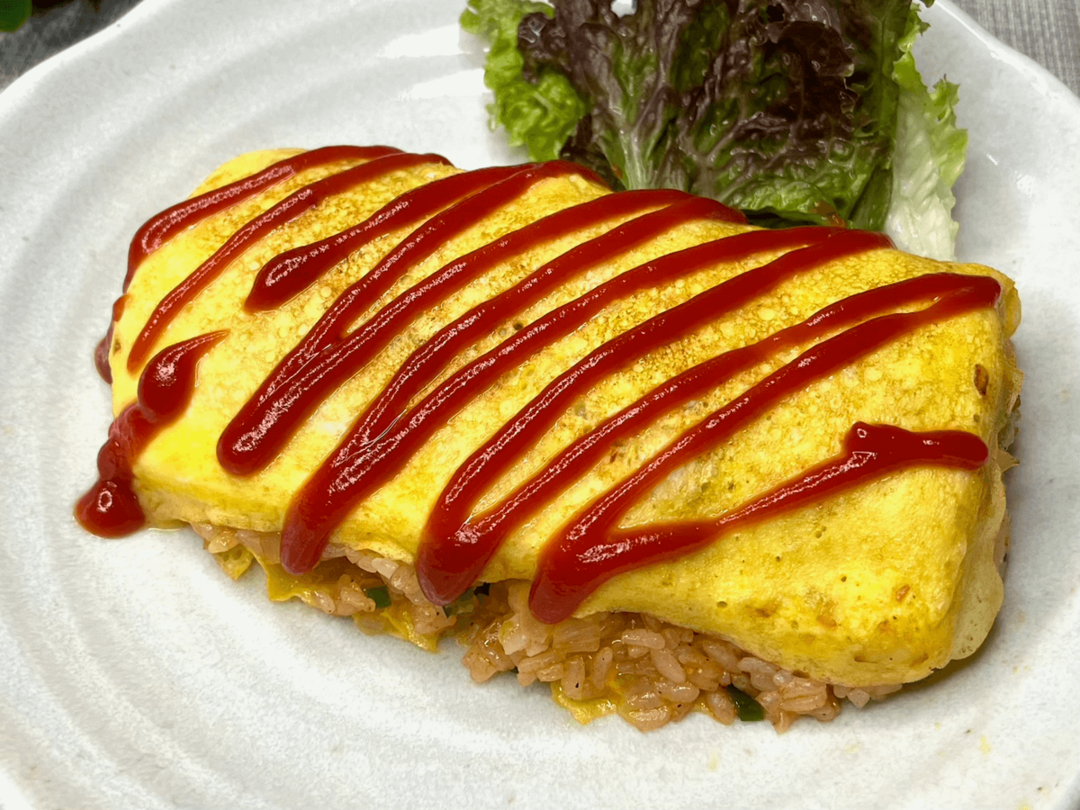 「卵焼き器で！簡単オムライス」