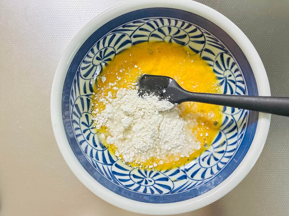 ねぎの青い部分のチヂミ風