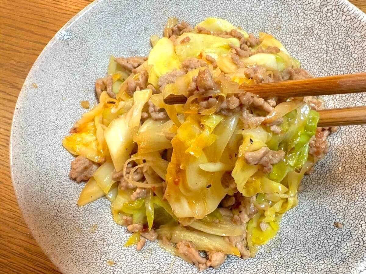 DAIGOも台所「春キャベツの辛み炒め」