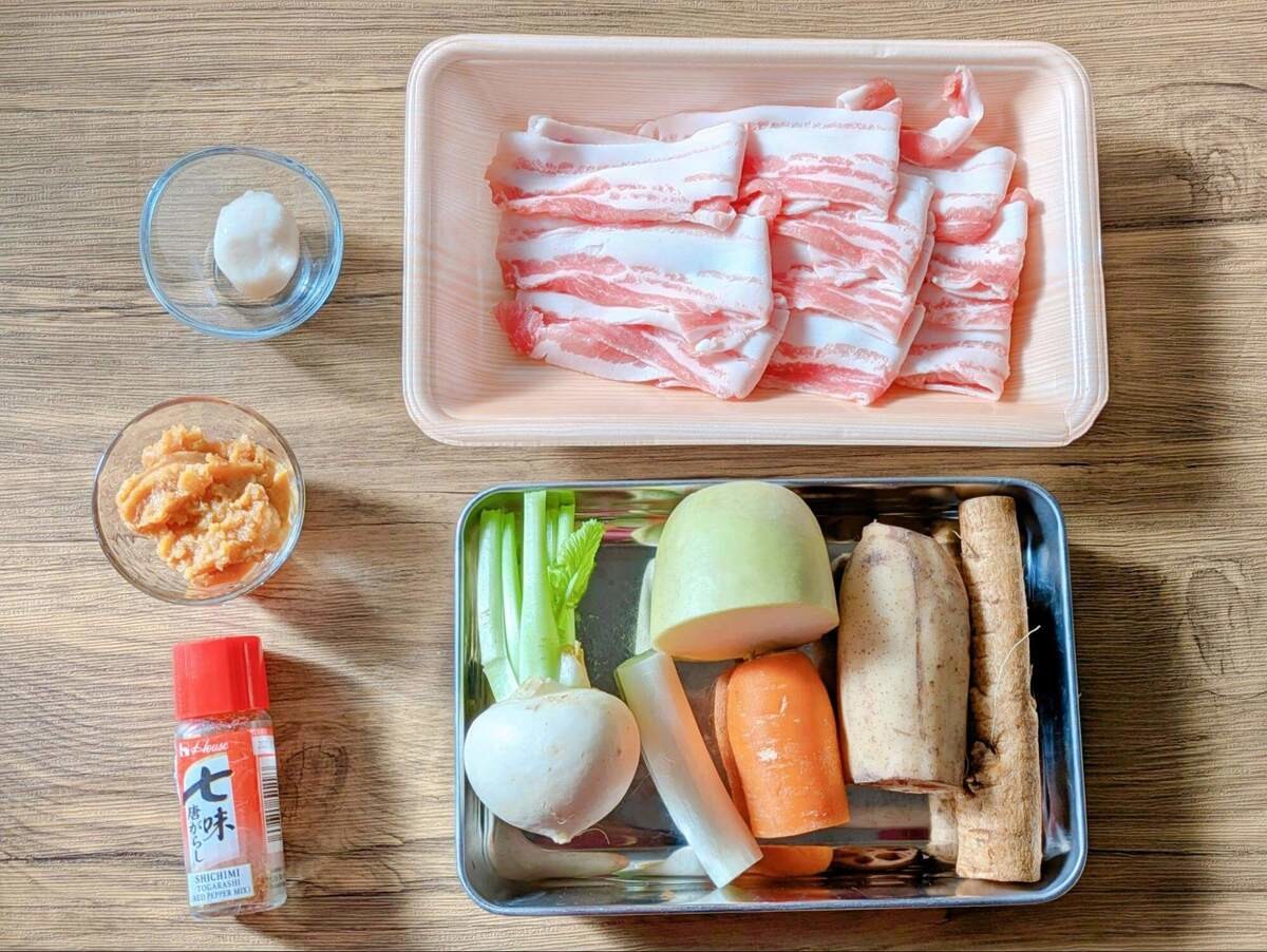 三國清三さん「豚汁」