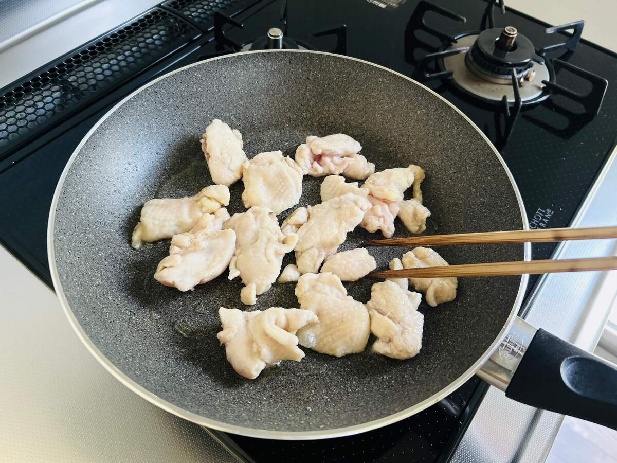 mamayumi流「鶏肩肉と青梗菜のオイスター炒め」