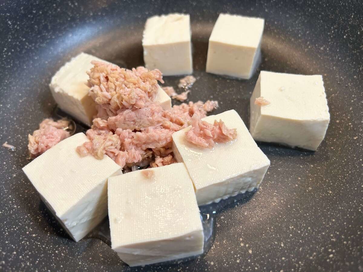 ちはるさん「豆腐とツナ缶の超簡単なレシピ」