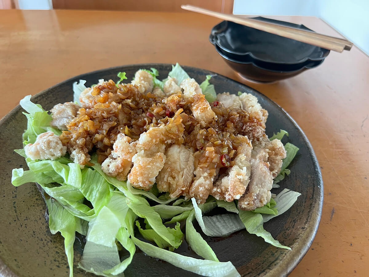 栗原はるみさん「揚げ鶏のねぎソース」のレシピ