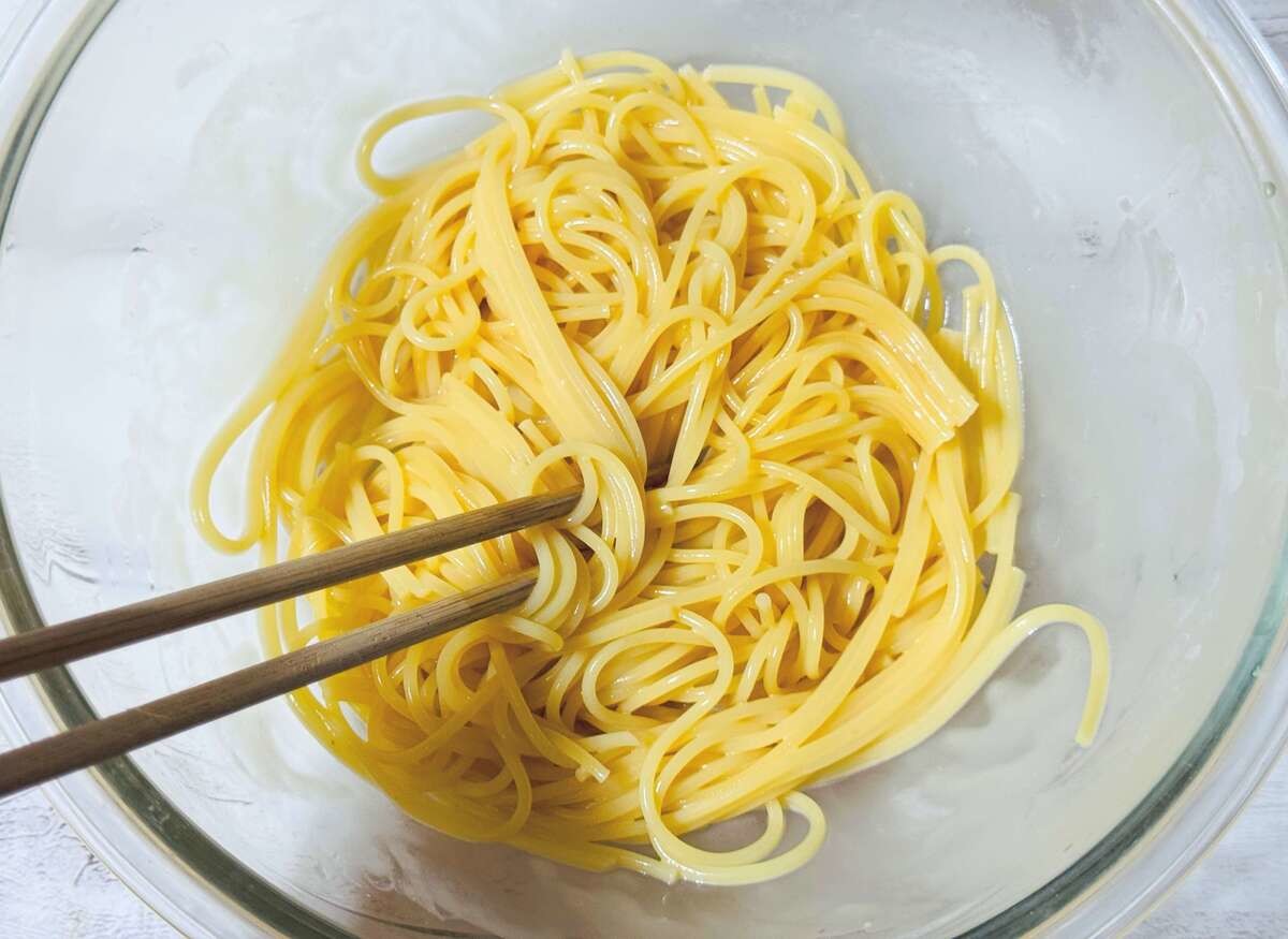 納豆パスタ