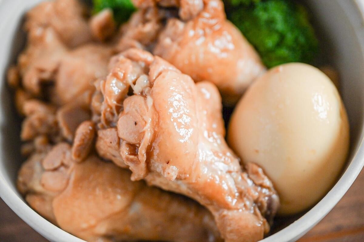 つゆで作る鶏のさっぱり煮