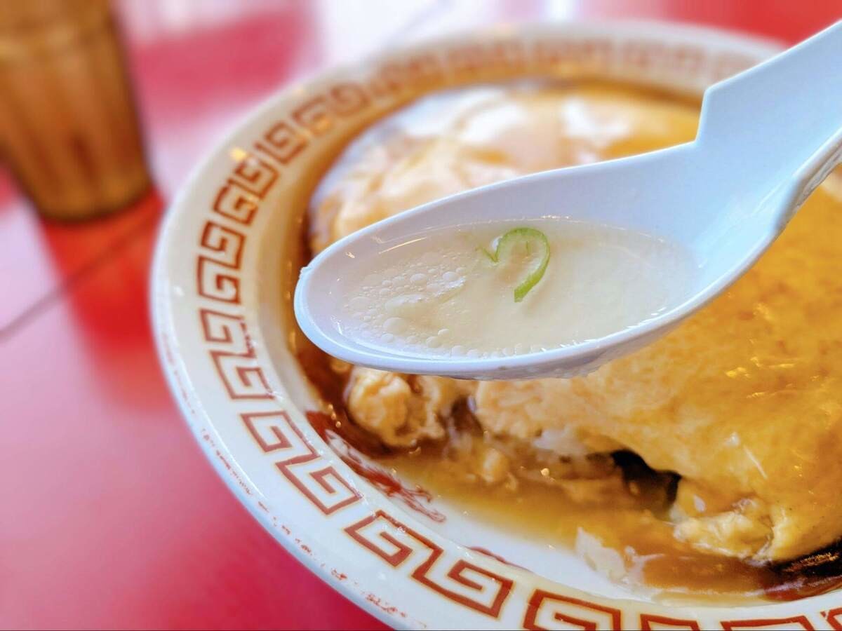 大阪王将の「ふわとろ天津飯」