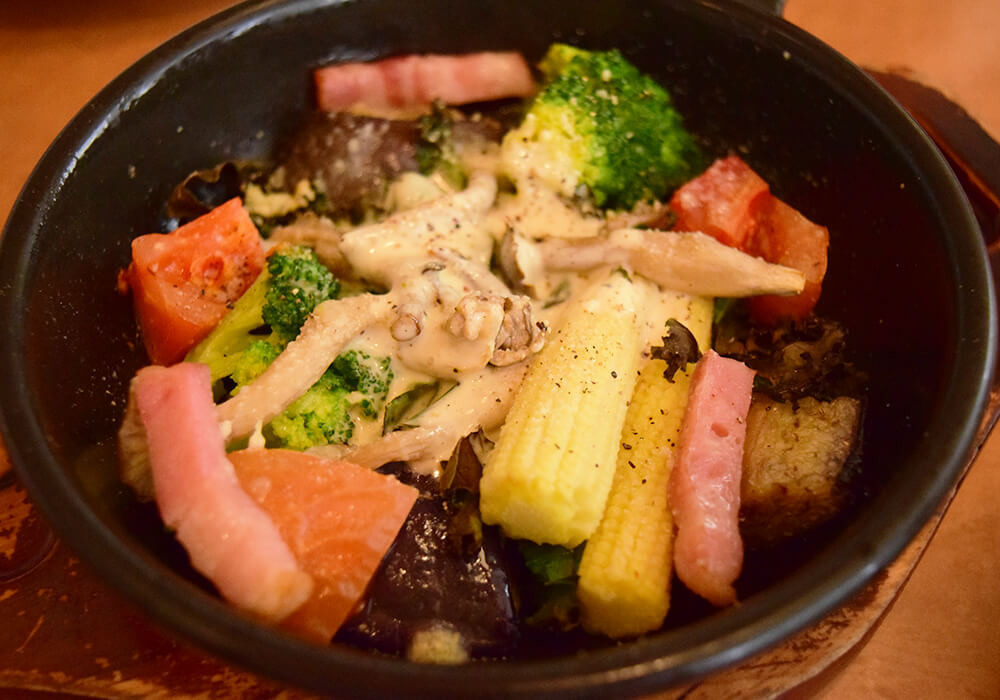 チーズONチーズINハンバーグ