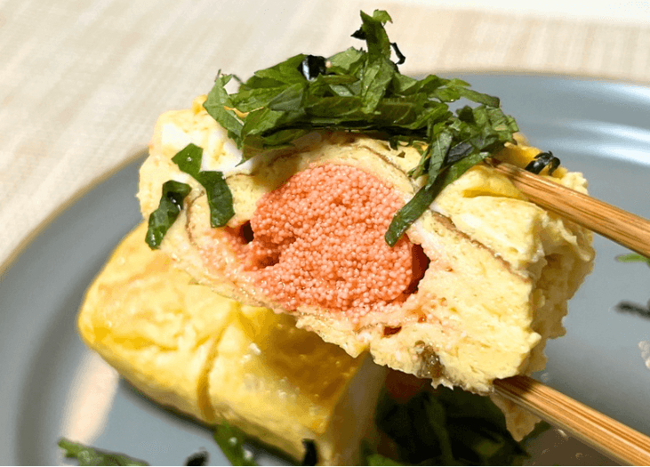 和田明日香さん「明太巻きだし巻き」