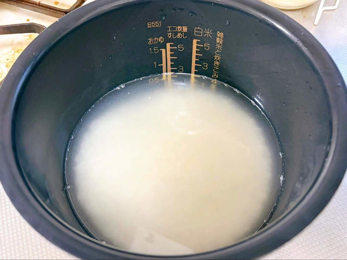 塩昆布で！シャウとしめじの炊き込みご飯
