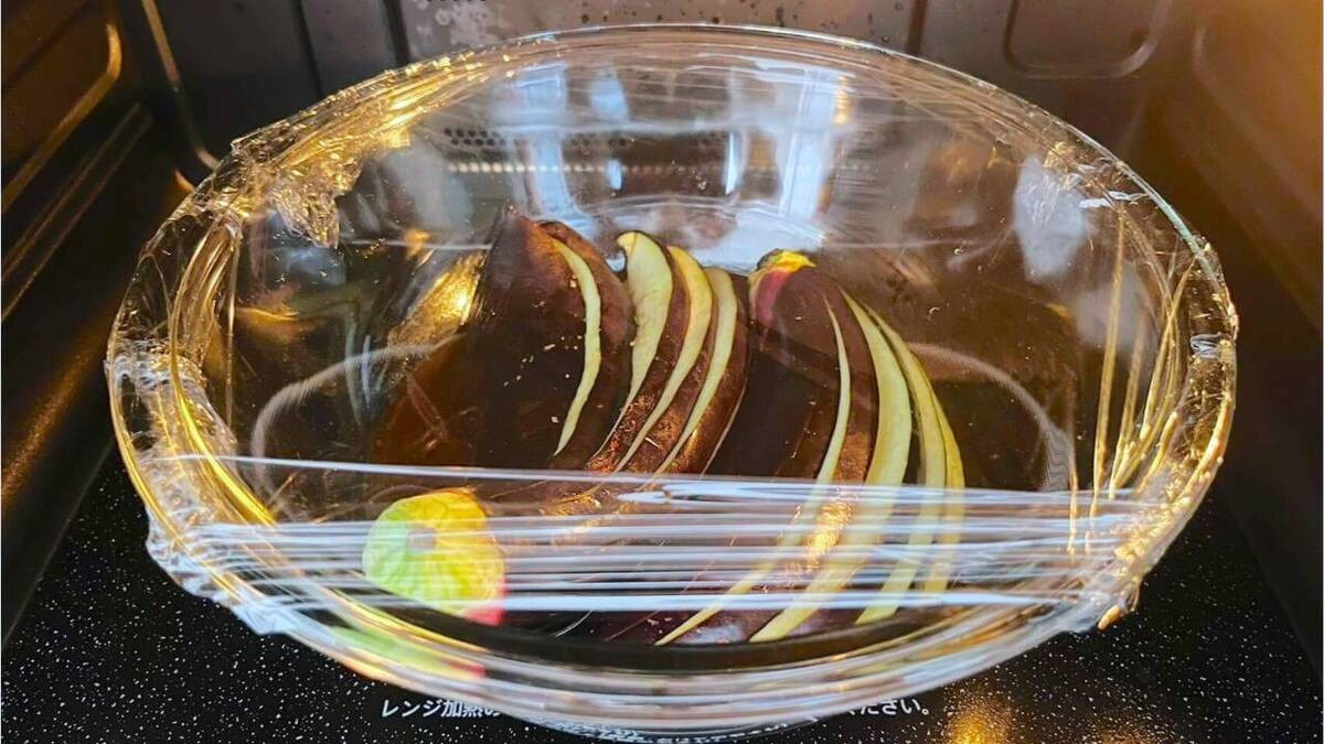 爆速ナスの煮浸し風