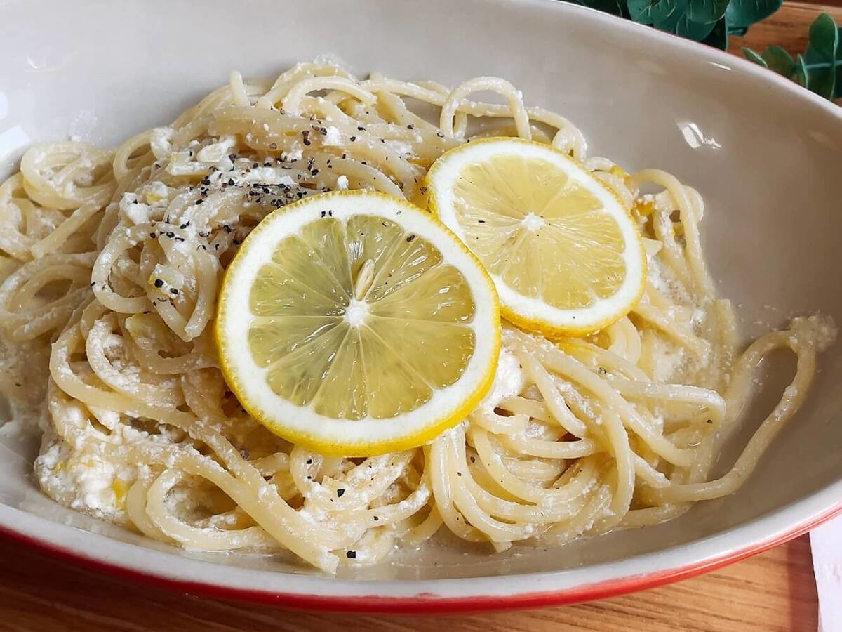 レモンSOYヨーグルトパスタ