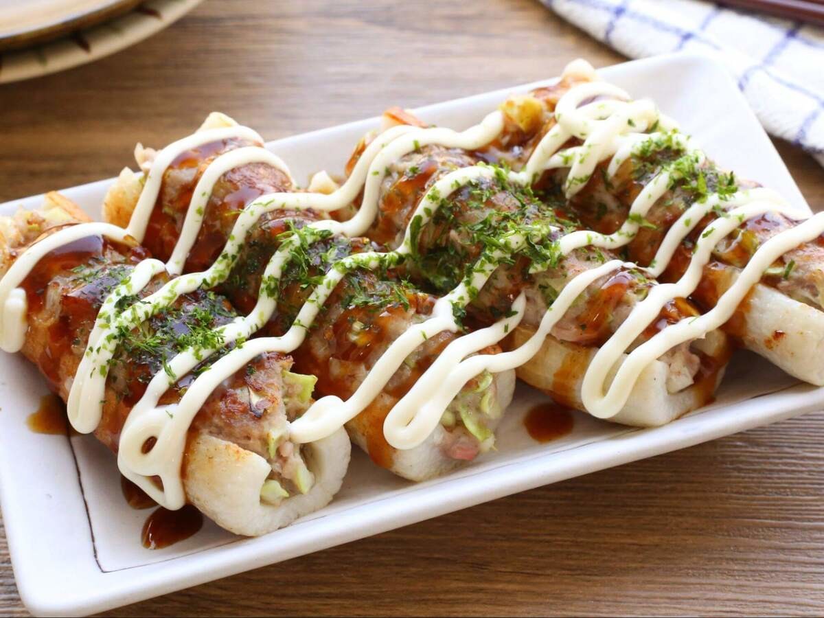 ちくわボート　お好み焼き味