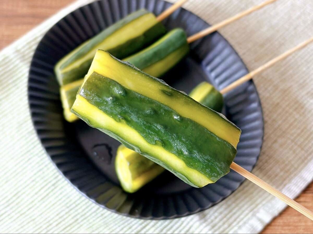 1番美味しくて簡単なきゅうりの一本漬けの作り方！
