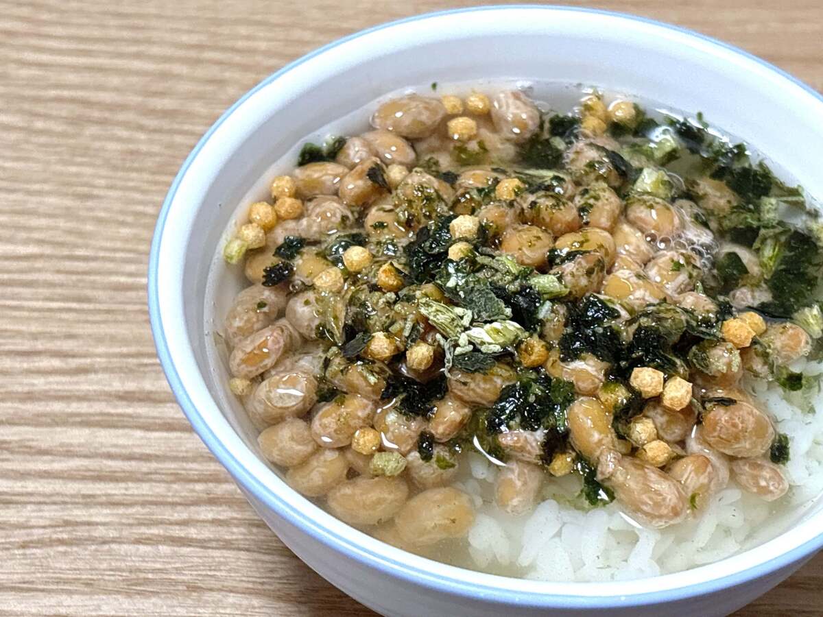 お茶漬けの食べ方