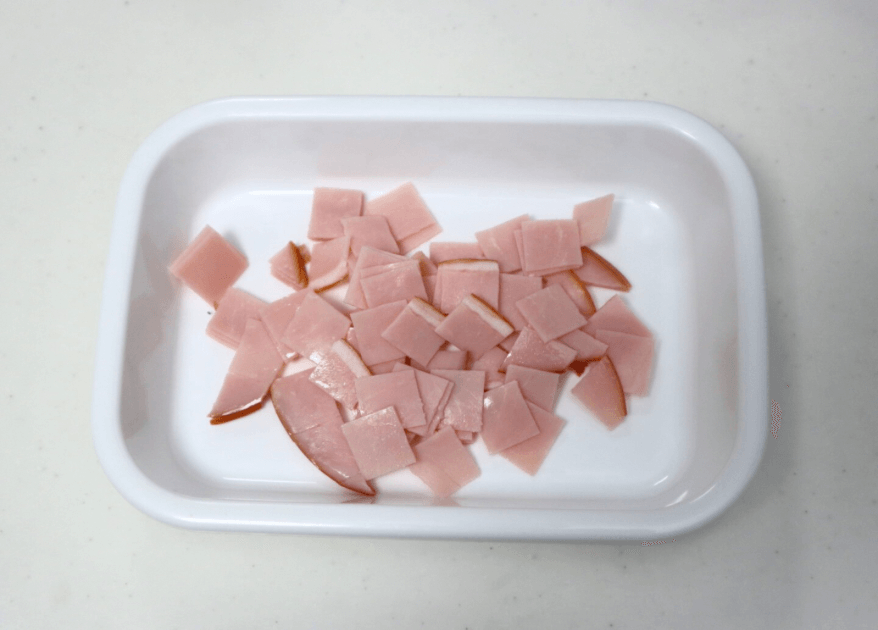 森永製菓公式「ハムのマグカップケーキ」のレシピ