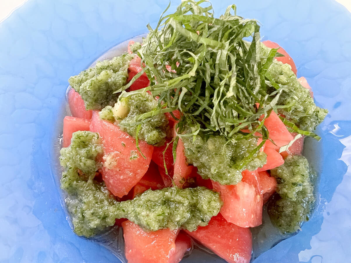 笠原流トマトサラダ