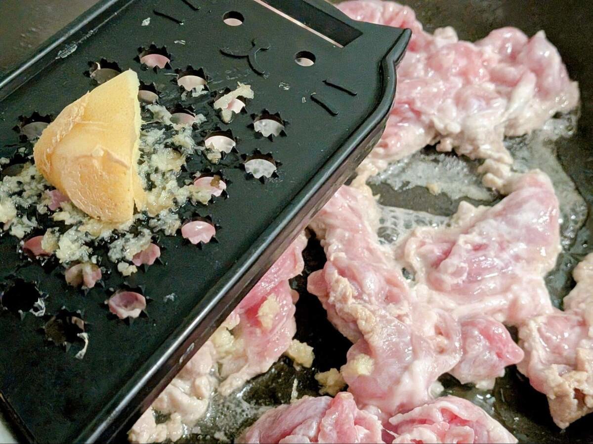 瀬尾幸子さん「やわらか豚こましょうが焼き」