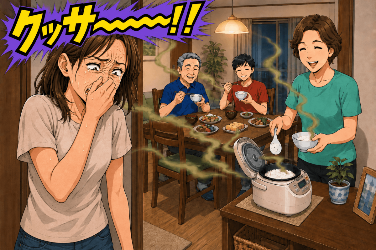 義母が笑顔で開けた炊飯器から漂う「強烈な異臭」