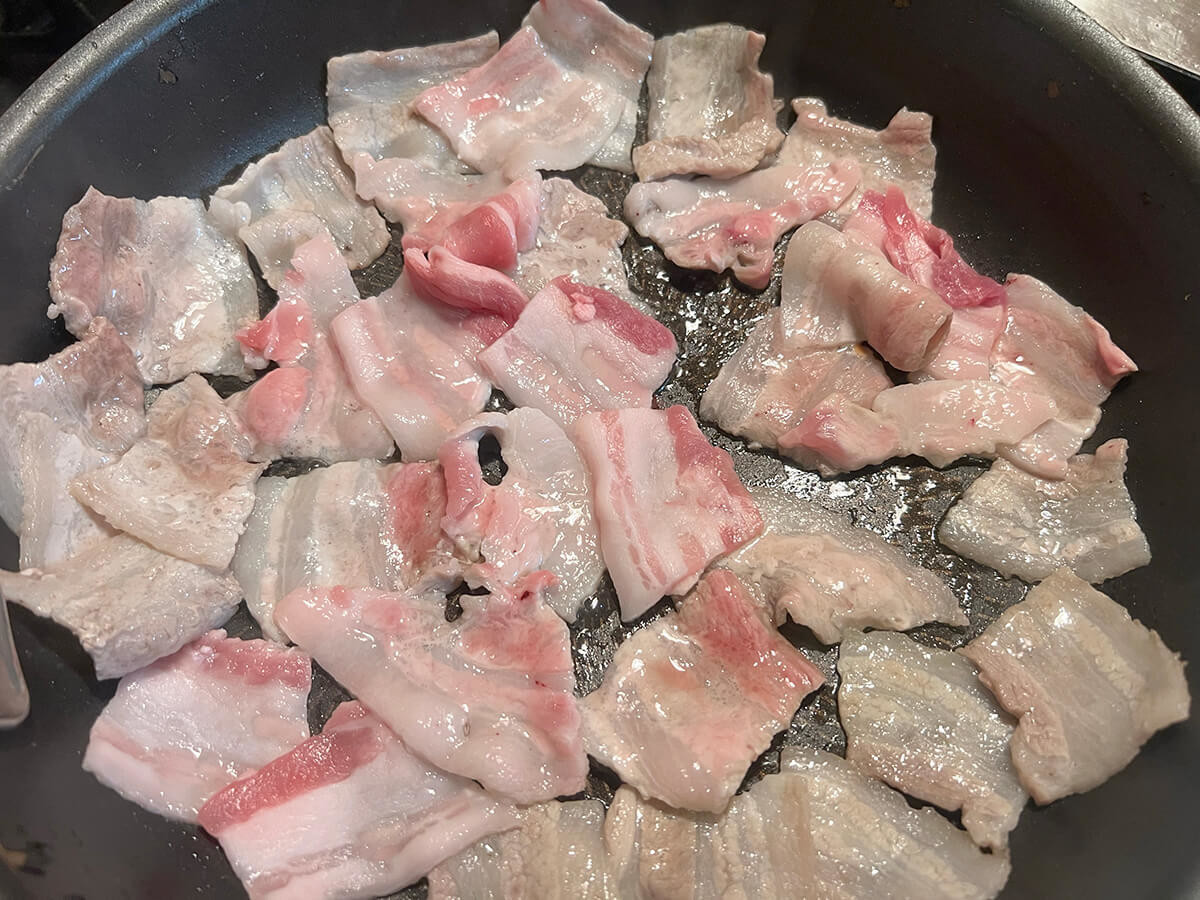 味の素さん「白焼きうどん」のレシピ