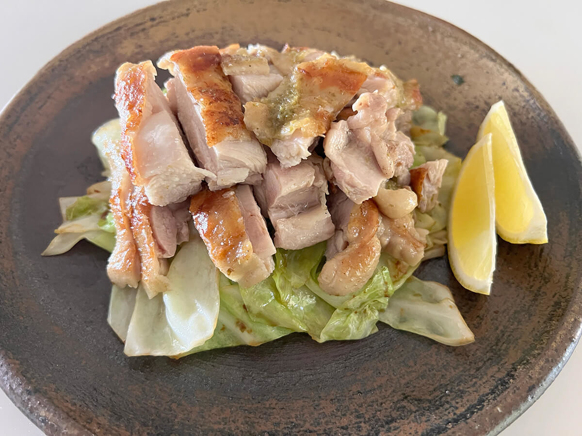 大原千鶴さん「鶏肉のゆずこしょう焼き」