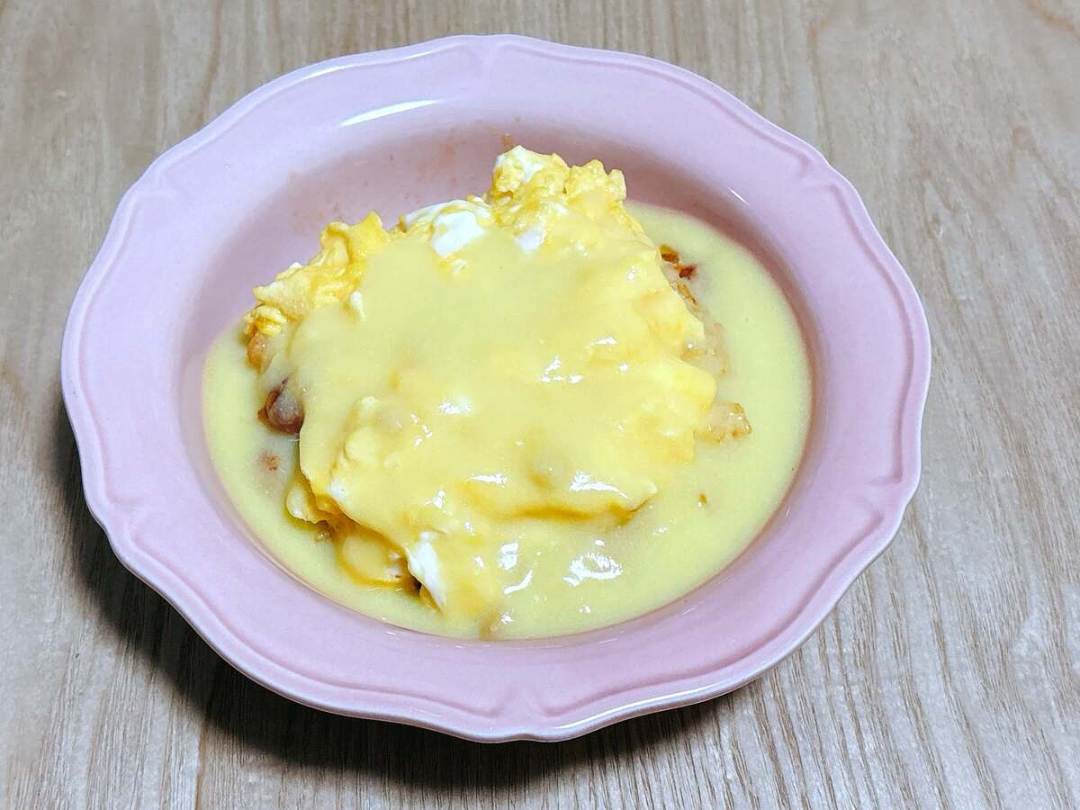 マツコさん流「オムライスの食べ方」