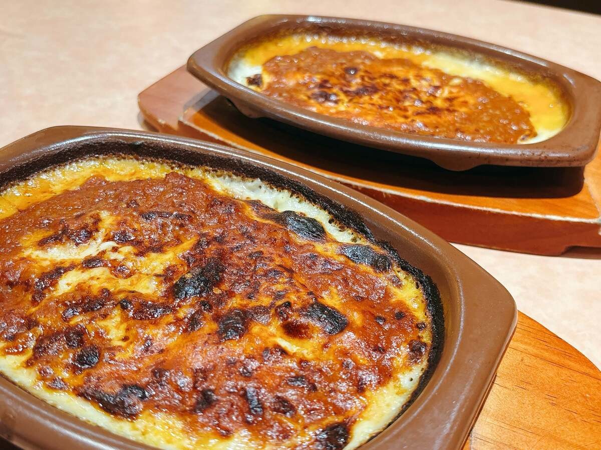 「ミラノ風ドリア」よく焼きをオーダー