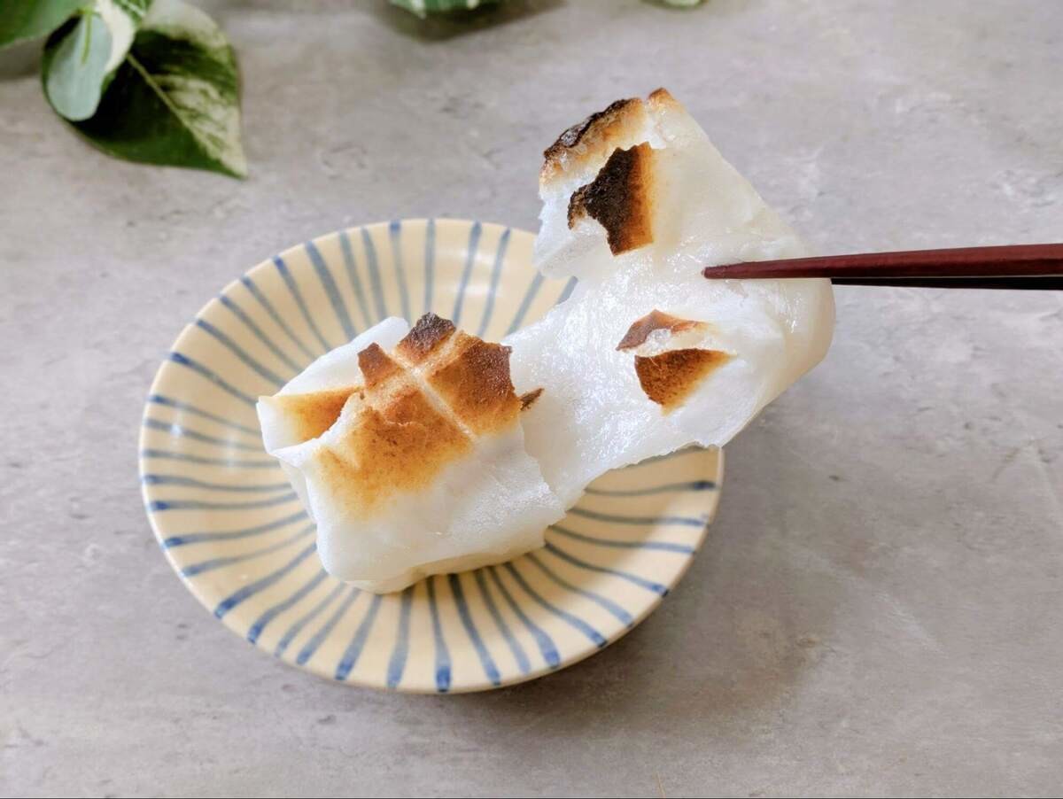 くっつかないのはどれ？お餅の焼き方決定戦