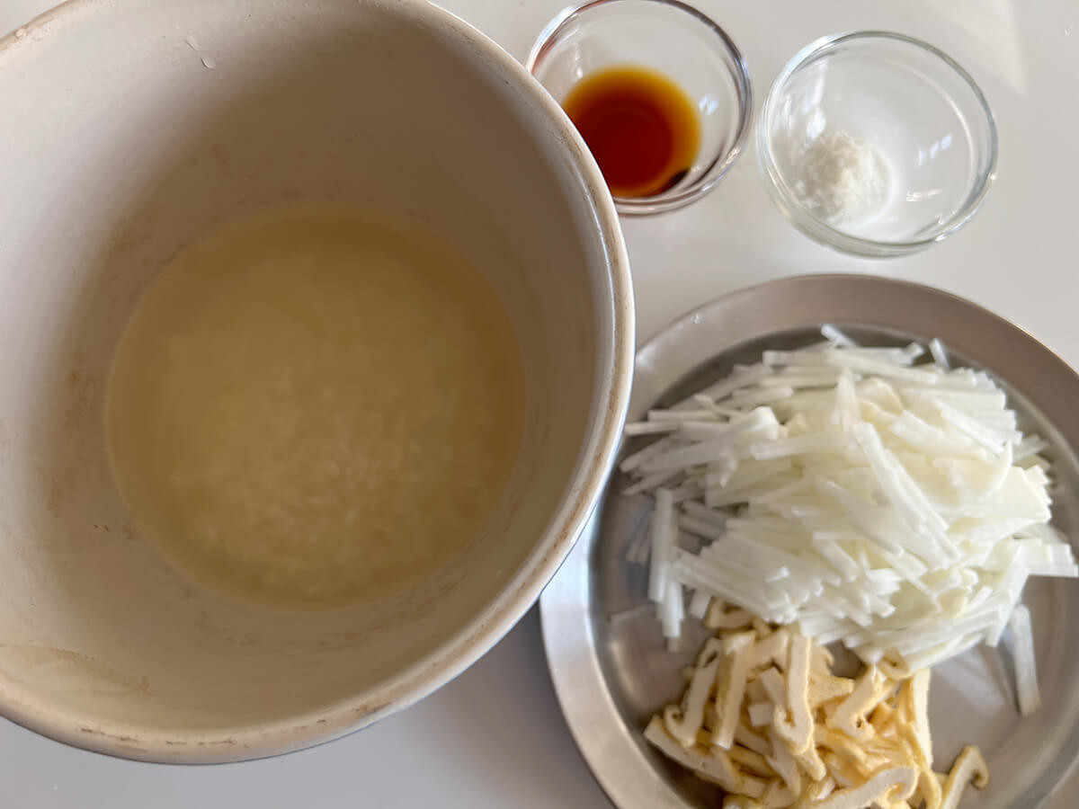 大原千鶴さん「大根ご飯」