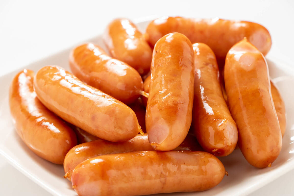 こんなウインナーは、食べちゃダメ！