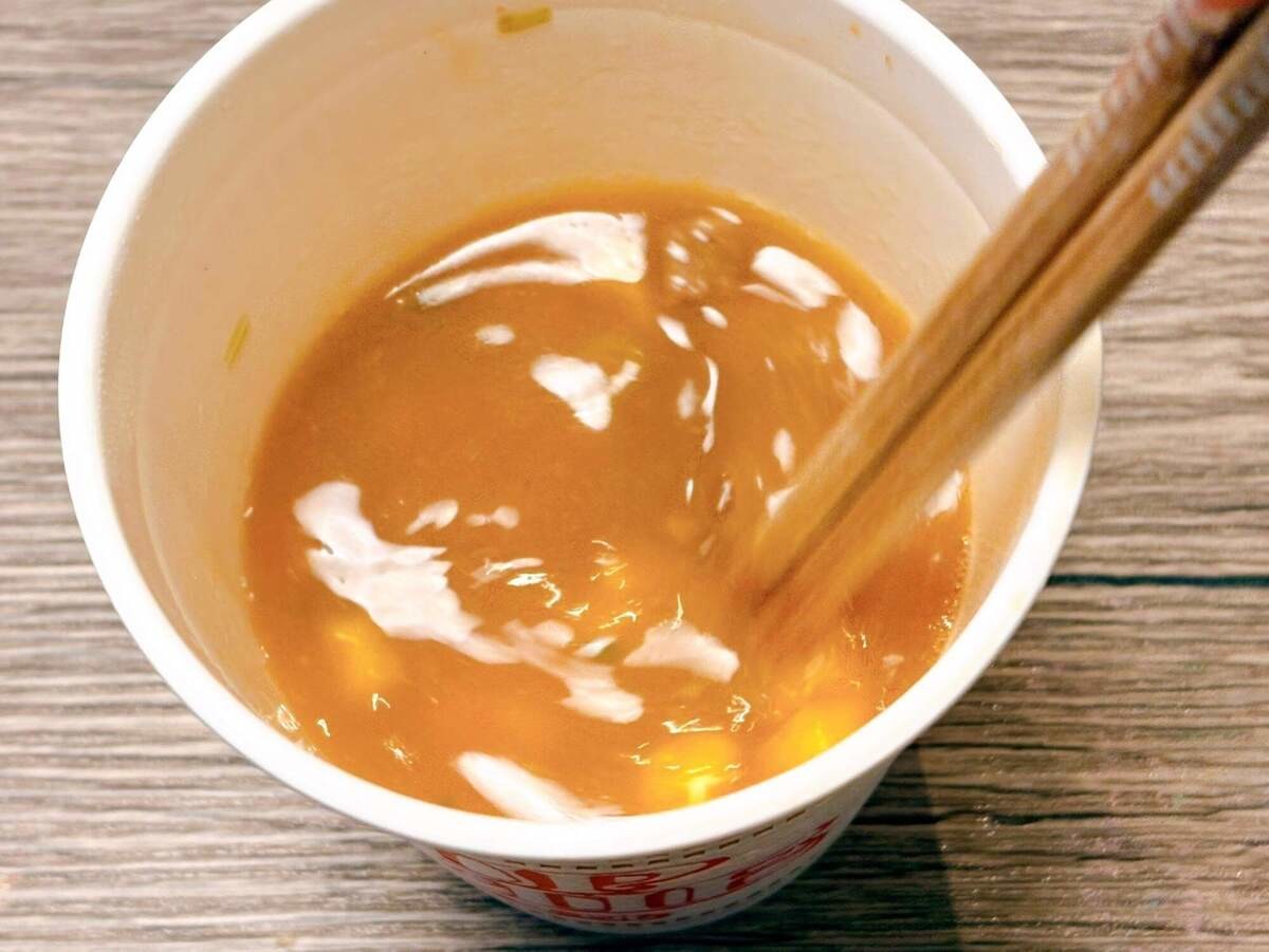 日清食品公式「カップヌードル茶碗蒸し」のレシピ