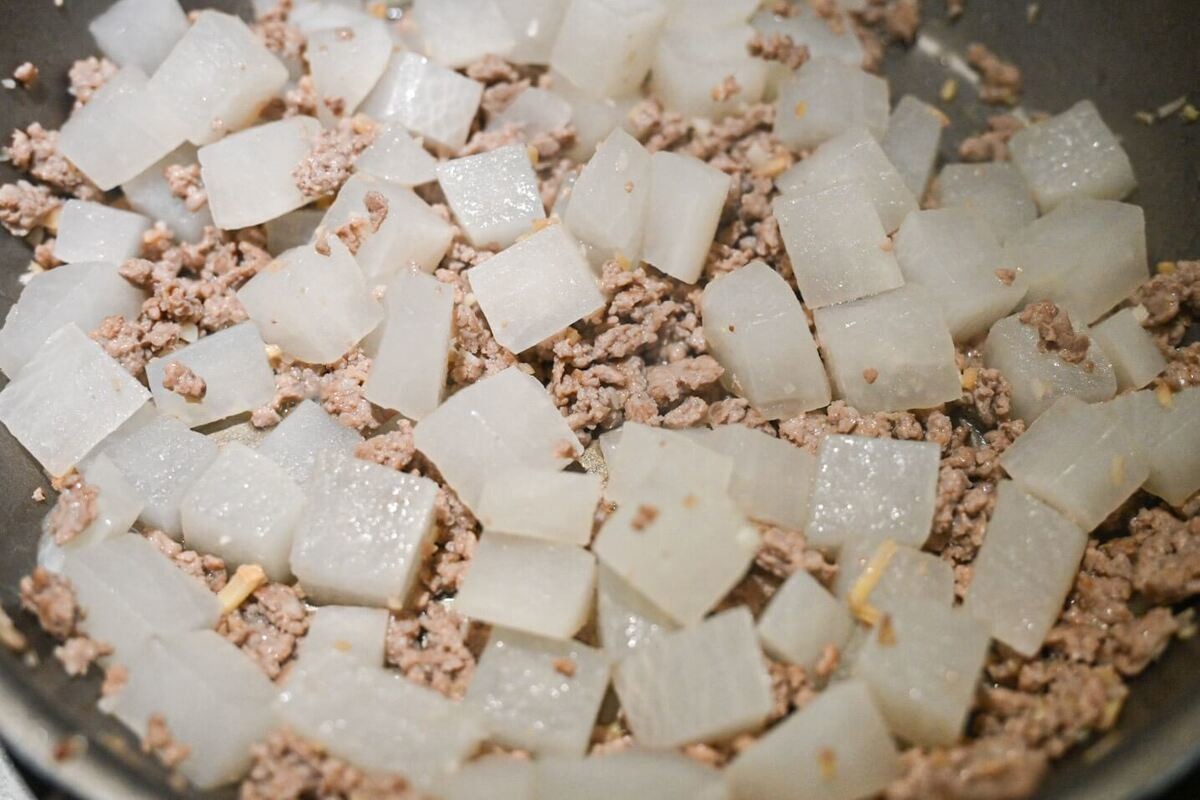 相葉雅紀さん「麻婆大根」