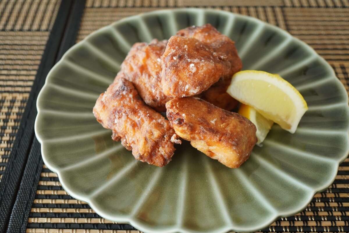 「鮭の唐揚げ」