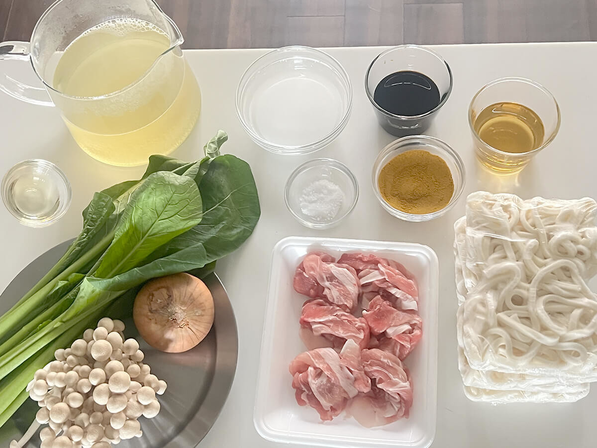 石原洋子さん「カレーうどん」のレシピ