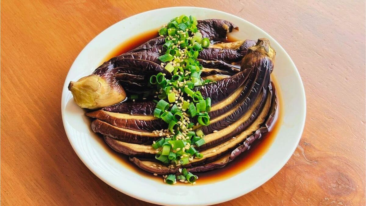 爆速ナスの煮浸し風