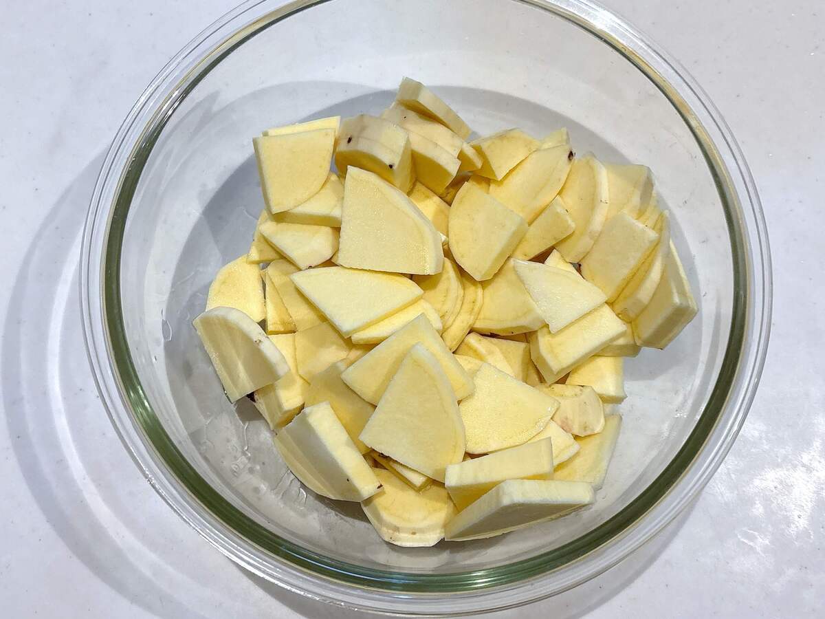 三木家流「さつまいもポテサラ」