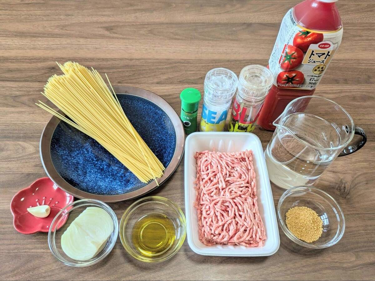 ファビオ先生「ワンパンミートソーススパゲティ」のレシピ