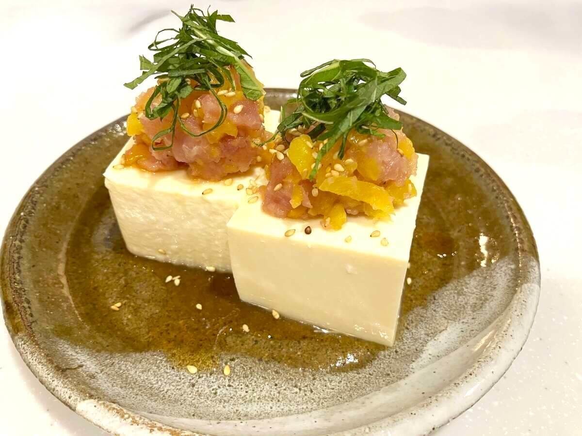 アサヒコ「とろたく冷奴」