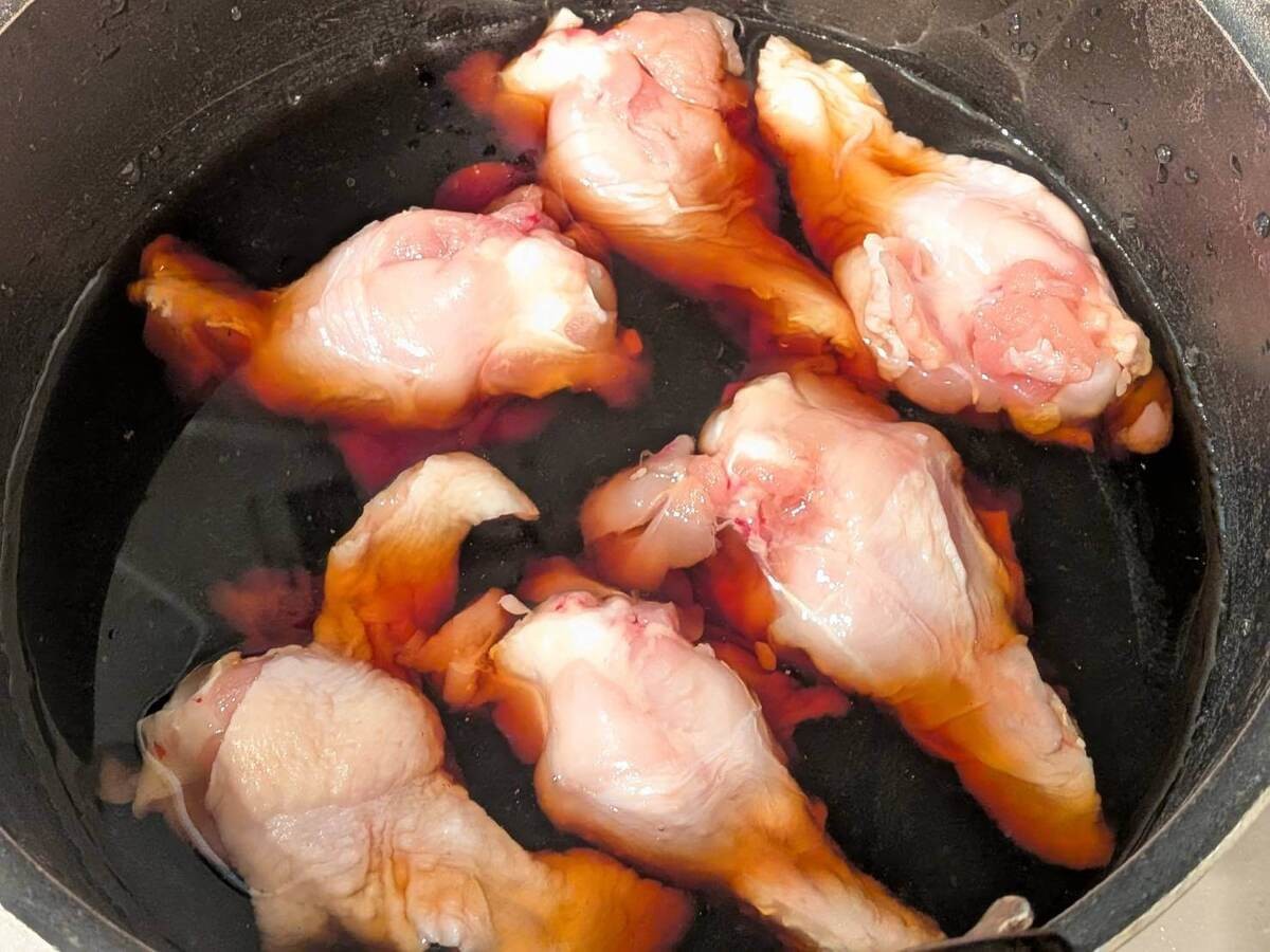 ミツカン公式「味ぽんで作る鶏のさっぱり煮」
