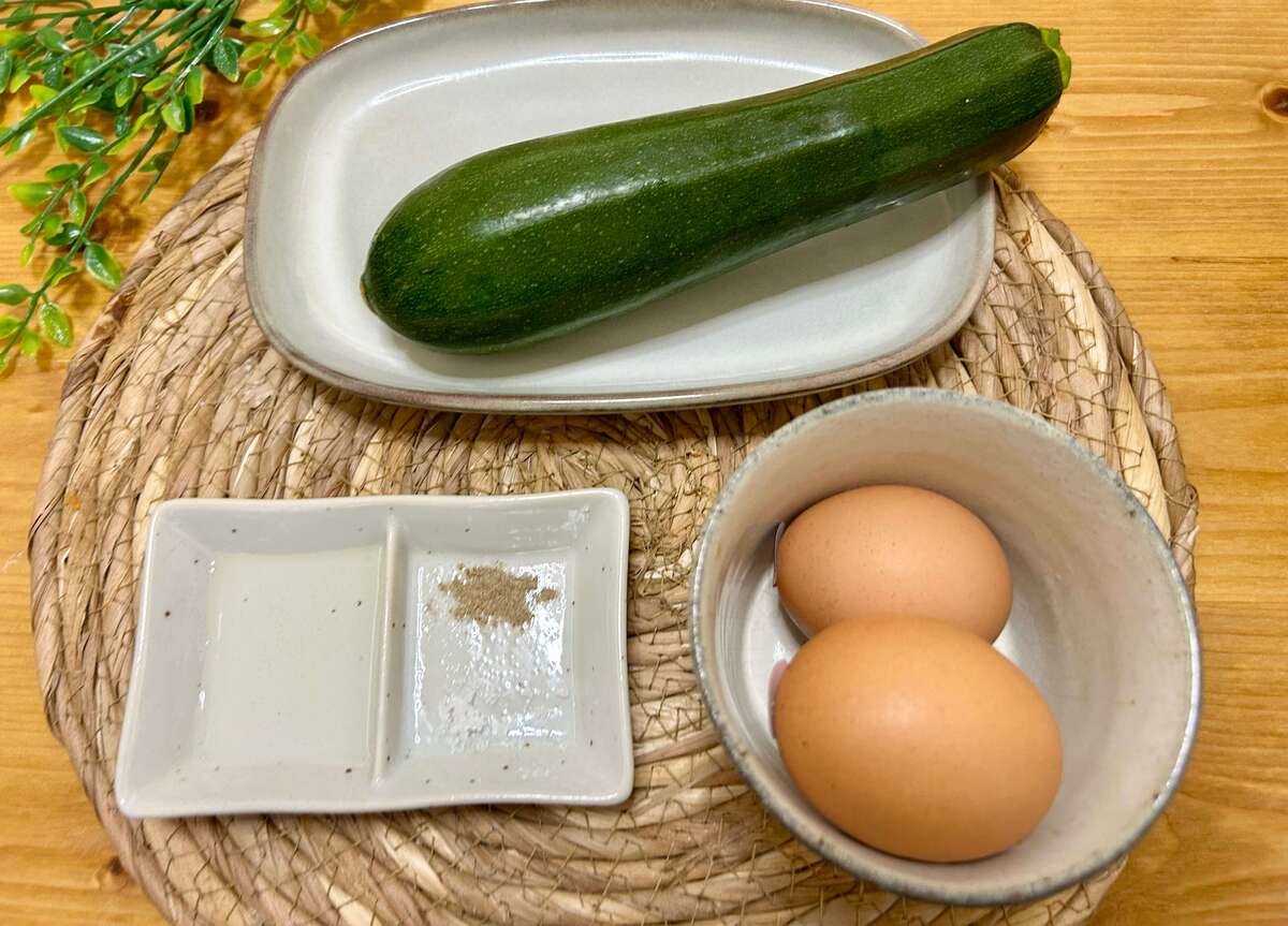 ズッキーニのオムレツ