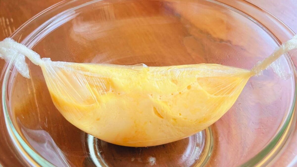 「爆速チーズオムレツ」のレシピ