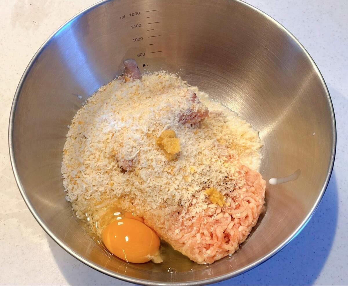 笠原将弘さん「チキンハンバーグ」