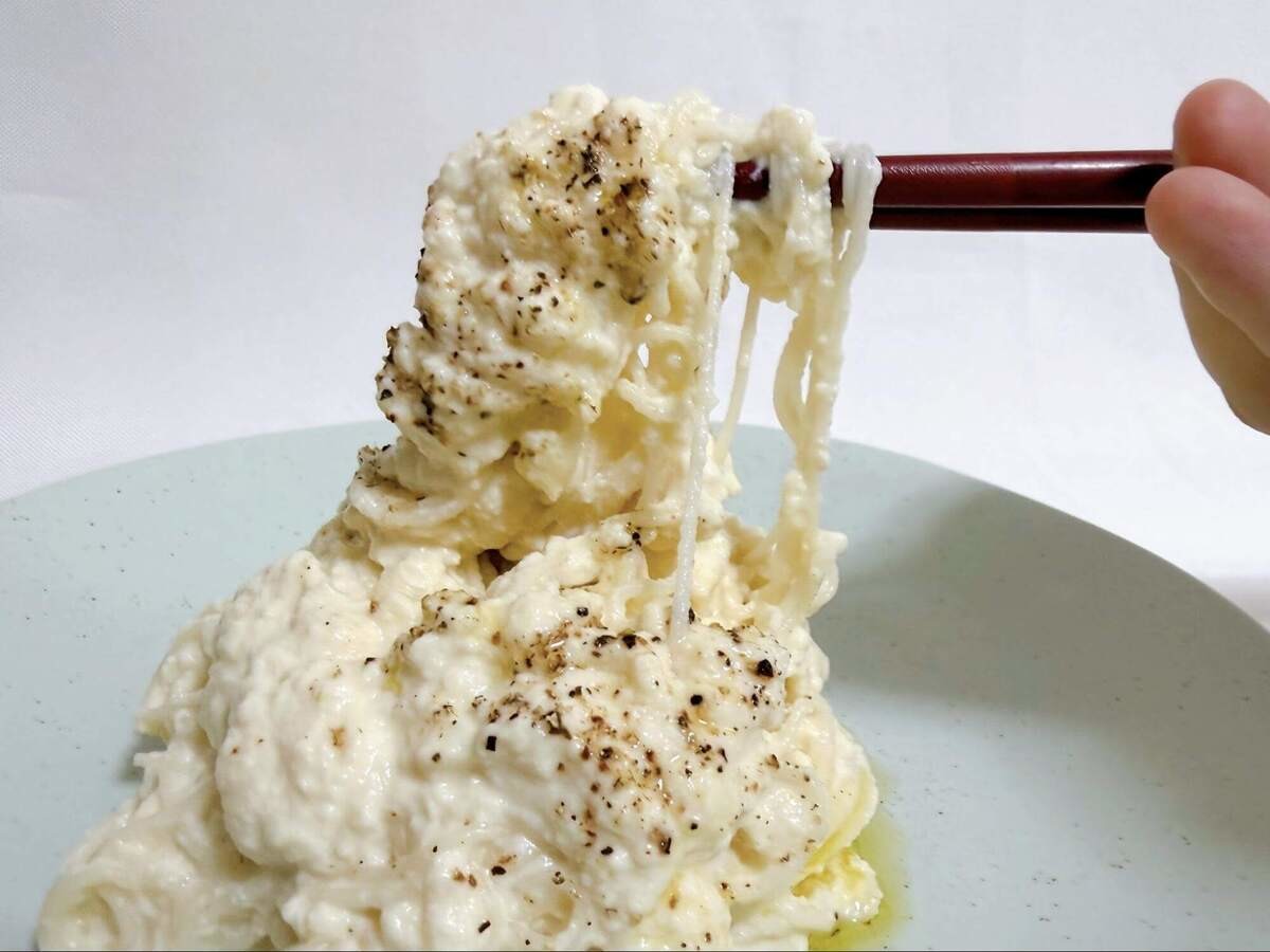 なめらか豆腐のシンプルそうめん