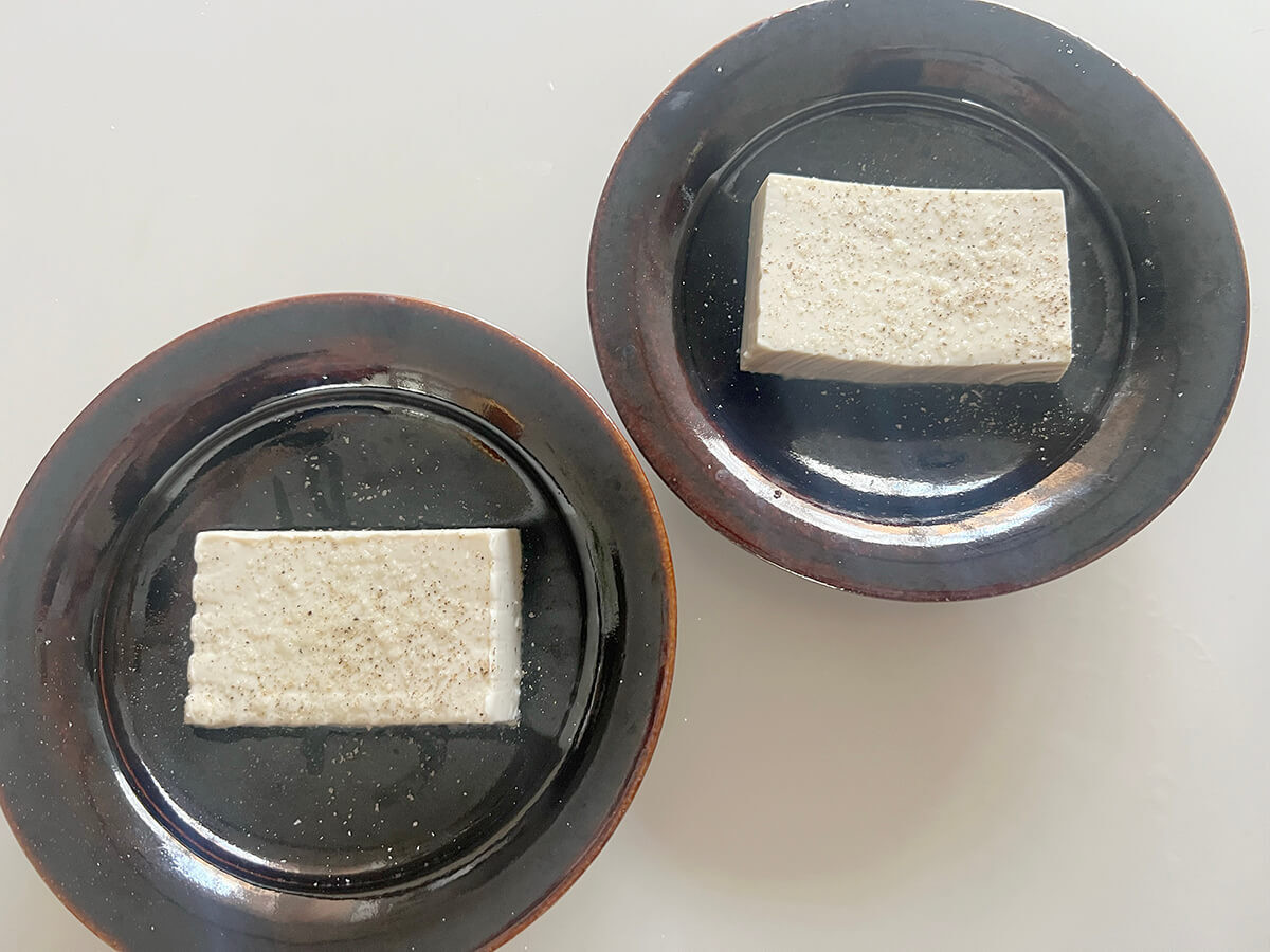 生ハム冷ややっこ