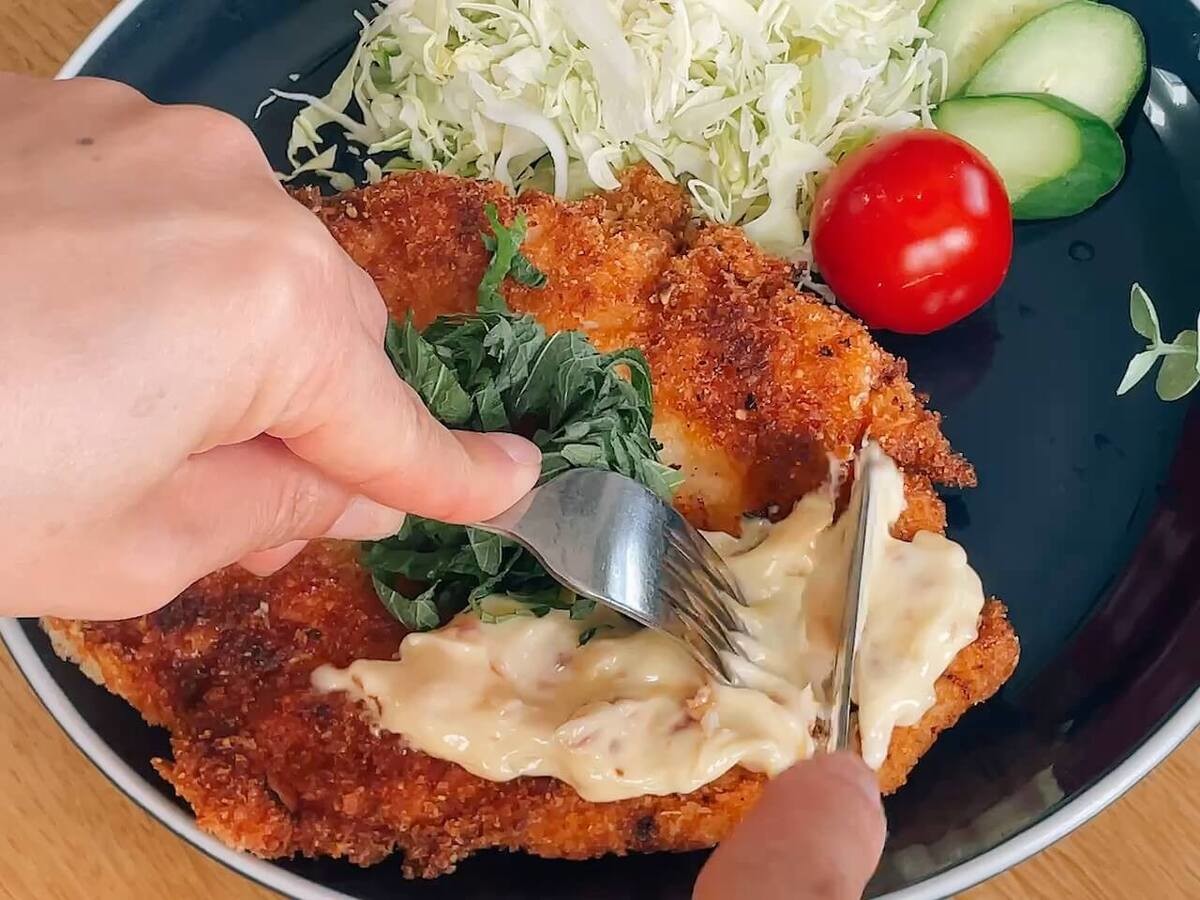 北斗晶さん「鶏むね肉でさっぱりわらじカツ」