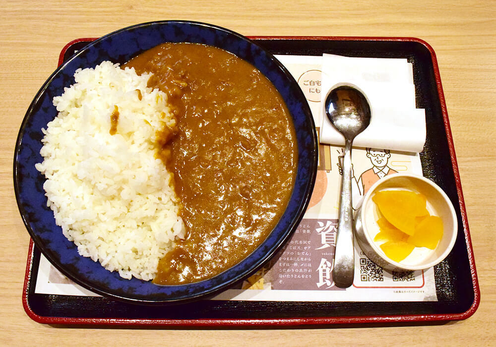 資さんうどん「資さんカレー（中辛）」実食レポ